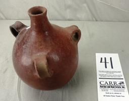 3-Handled Clay Jug