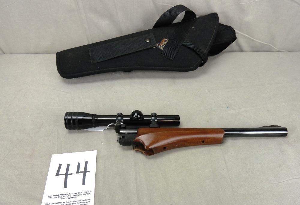 Thompson Contender .357 Rem Max w/12½ x Redfield Scope, Bbl. Only (Exempt)