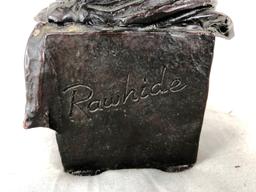 “Rawhide” Bronze by L. E. “Gus” Shafer, 58/115, c.1973