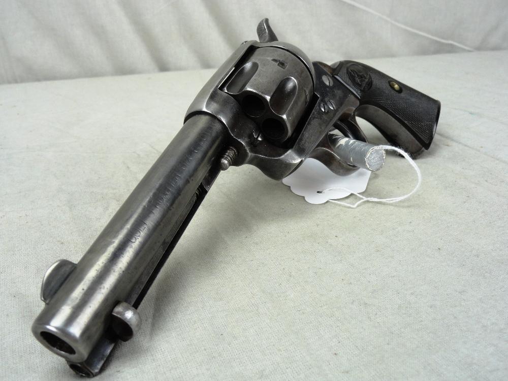 Colt S.A.A. 1st Generation 44-40 Cal.,  4¾” Bbl. w/Colt Letter, Blue Finish, SN:200706 (Handgun)