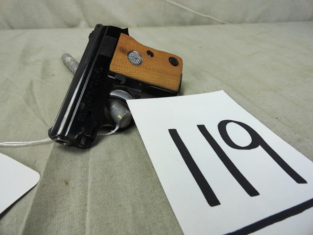 Colt Junior 25-Cal. Pistol, SN:0D107212 (Handgun)