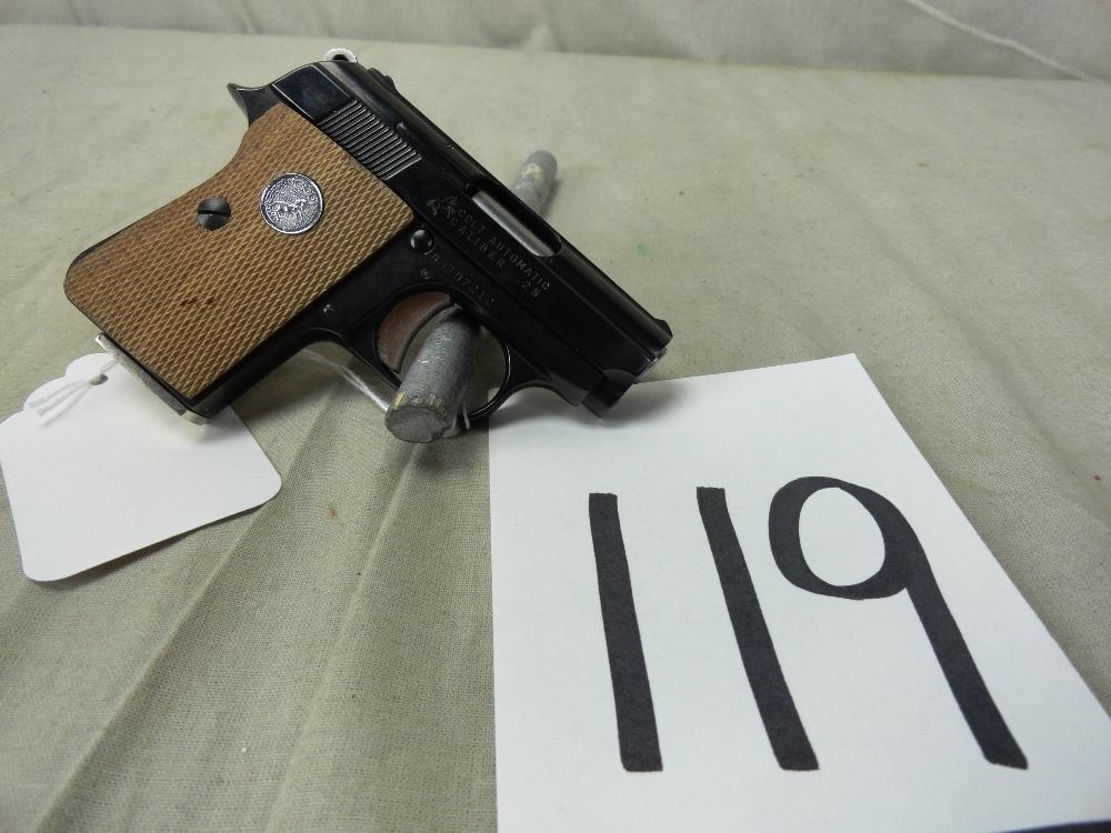 Colt Junior 25-Cal. Pistol, SN:0D107212 (Handgun)