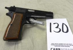 Browning Belgium Made F N Herstal (Browning Patent Depose), 9mm Pistol, SN:215RP12160 (Handgun)