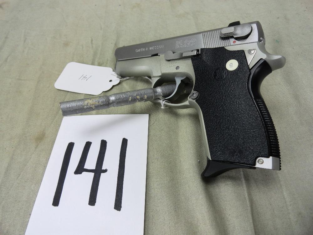 S&W M.669, 9mm, Stainless Steel, Pistol, w/Box, SN:TAH7772 (Handgun)