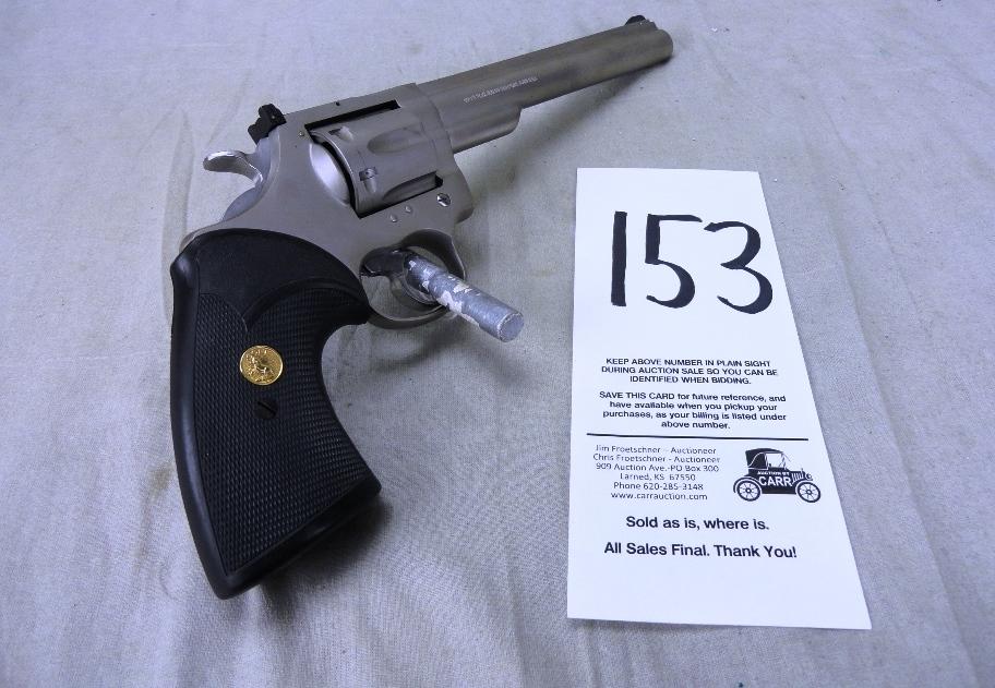 Colt Trooper MKIII, 357 Magnum, Stainless Steel, 8" Bbl., Revolver, SN:81352L (Handgun)