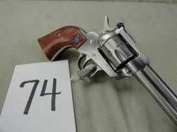 Ruger Single Six, Stainless, Single Action Revolver, 2-Cyl., 22LR/22Mag, SN:264-49826 (Handgun)