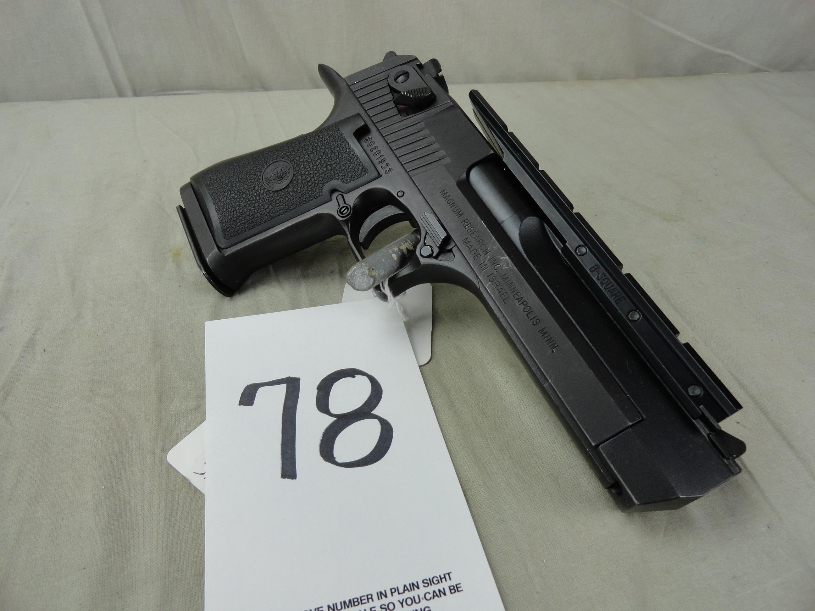 Magnum Research Desert Eagle, .44 Magnum Auto Pistol, SN:30201923 (Handgun)