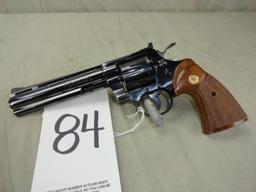 Colt Python .357, Dbl. Action Revolver, SN:T28582 (Handgun)