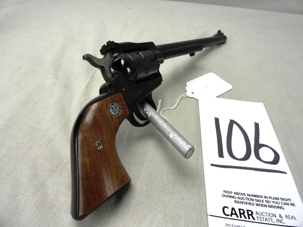 Ruger New Model Single Six 22-Cal. Revolver, 9 1/2” Bbl. SN:69-09293 w/Holster (Handgun)