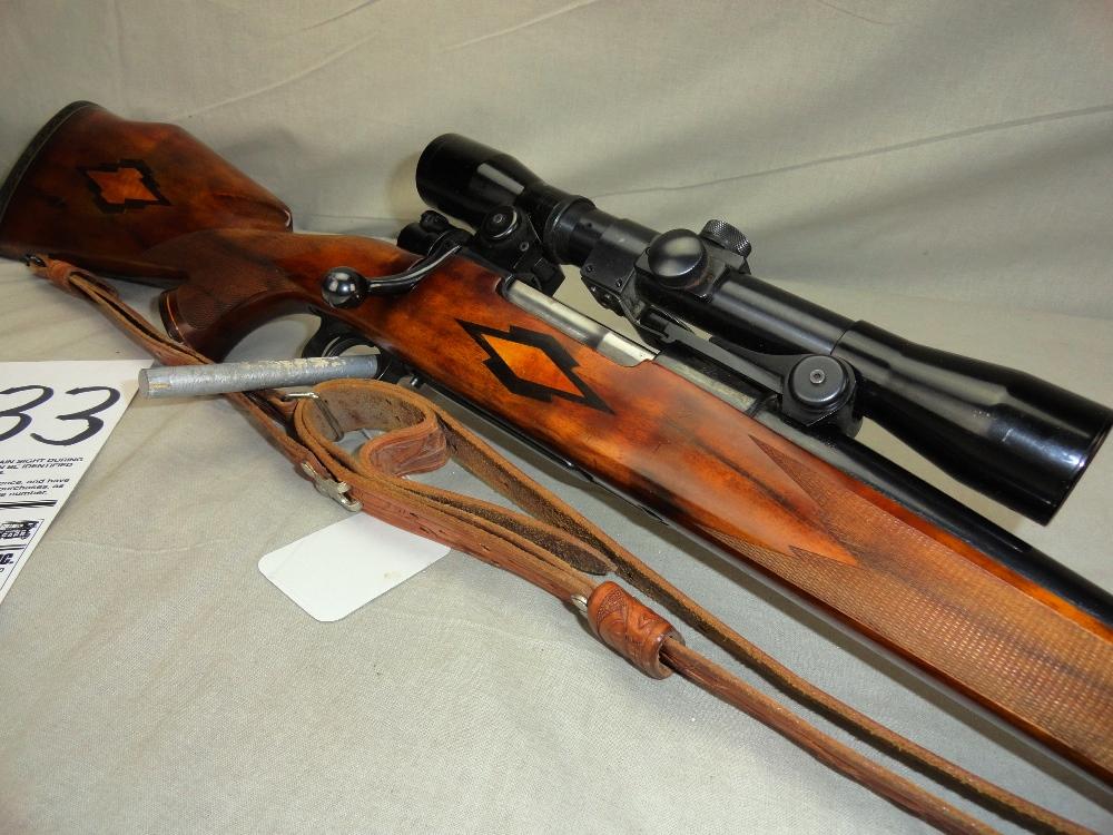 Early Weatherby Southgate, 270 Mag, 26" Bbl. w/Scope, Deluxe Wood, Low SN:240