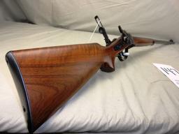 1874 Sharps Pedersoli, 45-70 Cal., 34" Heavy Bbl.;  1/2-Rd. & 1/2-Oct. with Tang Sight Globe Front S