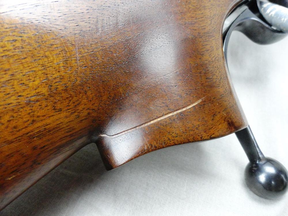 Custom Winchester 1885 Hi-Wall, Fancy Wood, 225 Winchester Cal. w/Scope, SN:37252