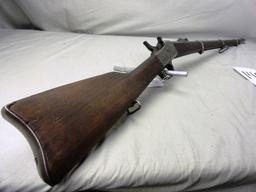 1872 Military Remington Rolling Block, 34" Bbl., Full Wood w/Ramrod, 44 Spanish Caliber, SN:918