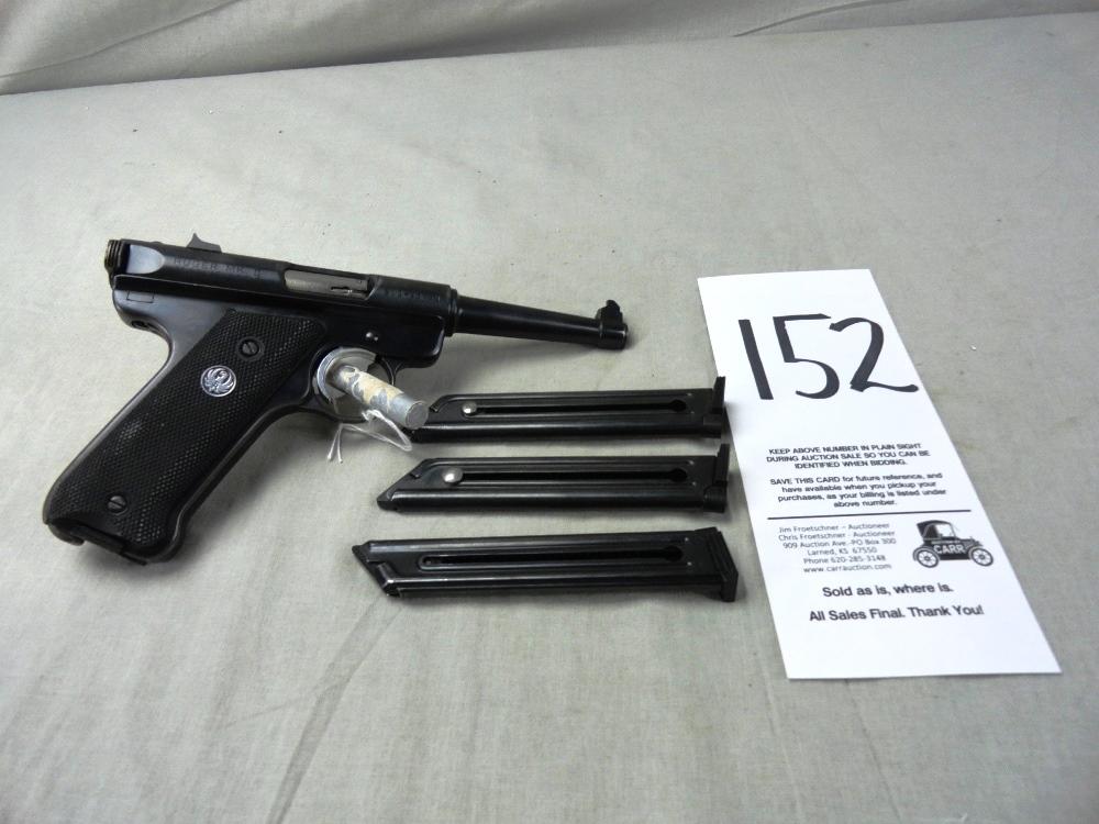 Ruger Mark II STD, 22LR Semi Auto Pistol, SN:212-92783 (Handgun)