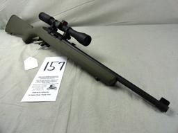 Ruger 10-22 Semi Auto 22LR Rifle, Green Rubber Stock w/Scope, SN:35514206