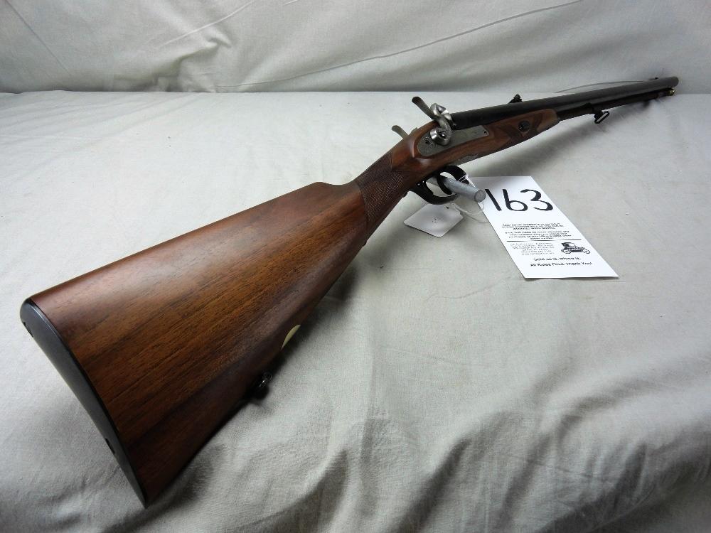 Italian Made Percussion 58-Cal. & 12-Ga. Black Powder Rifle/Shotgun w/Express Sights, New Unfired Ca