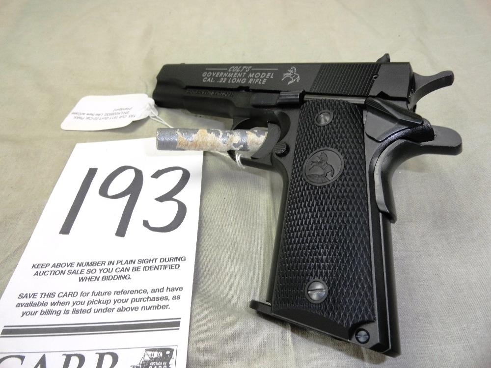 Colt 1911 Gov't 22-Cal. Pistol, SN:LK028932, Like New w/Case (Handgun)
