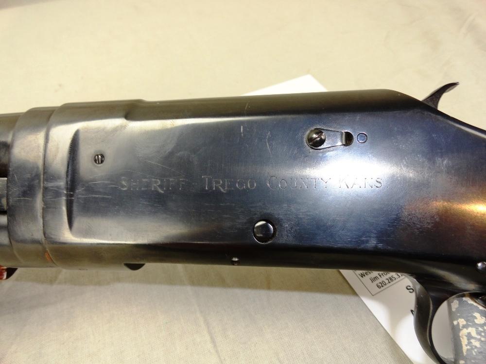 Winchester M.97, 12-Ga., Sheriff Trego Co., KS, Full Choke, SN:771409