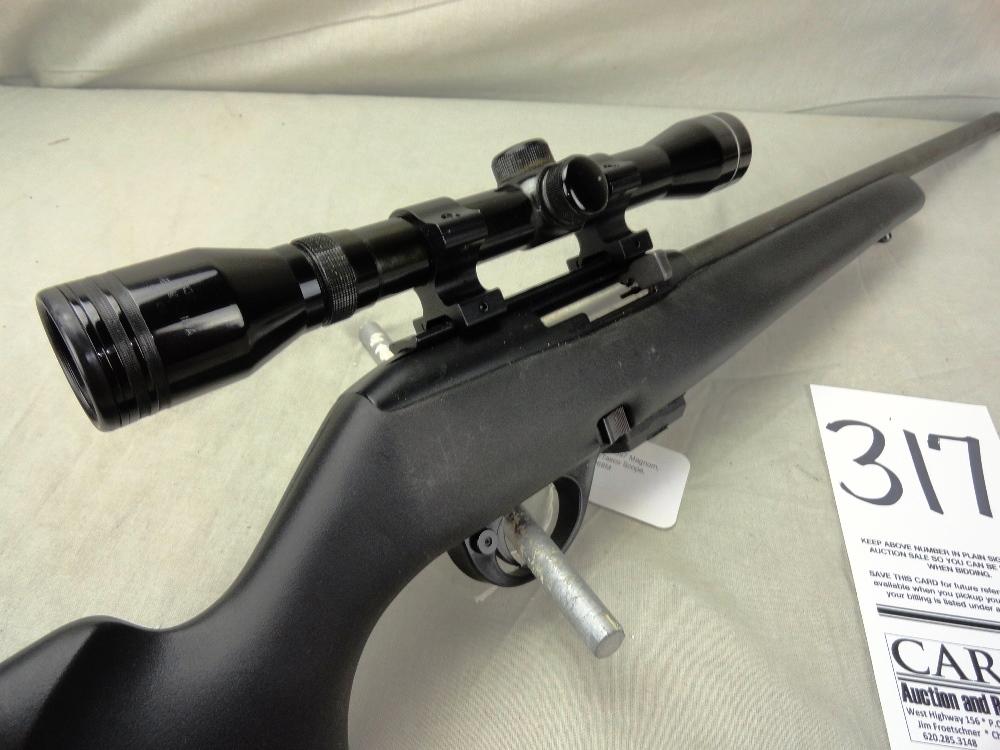 Remington M.597 Magnum, 17HMR w/Tasco Scope, SN:2984068M