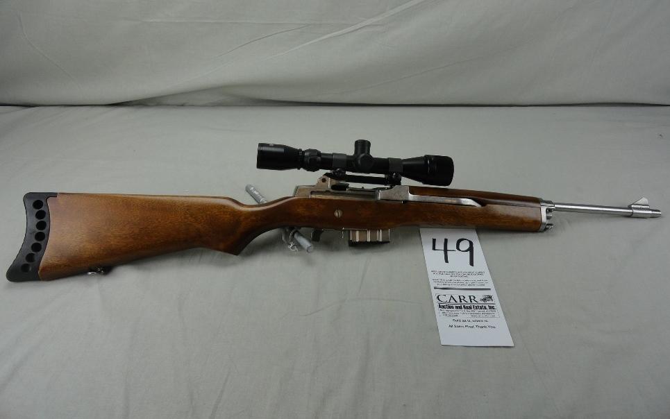 Ruger Mini-14 Rifle, .223-Cal. w/Scope, SN:18173312