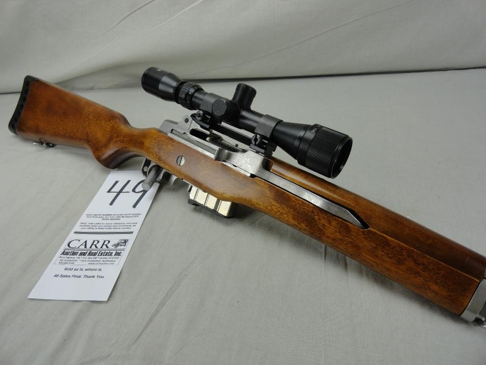 Ruger Mini-14 Rifle, .223-Cal. w/Scope, SN:18173312
