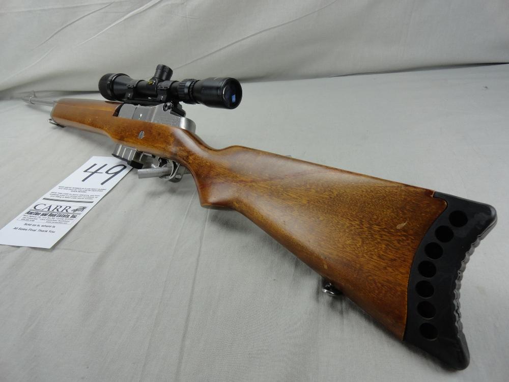 Ruger Mini-14 Rifle, .223-Cal. w/Scope, SN:18173312