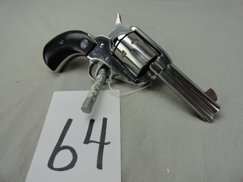 Ruger Vaquero Colt 45 – Stainless Revolver, 3 1/2" Bbl., SN:58-33444 (Handgun)