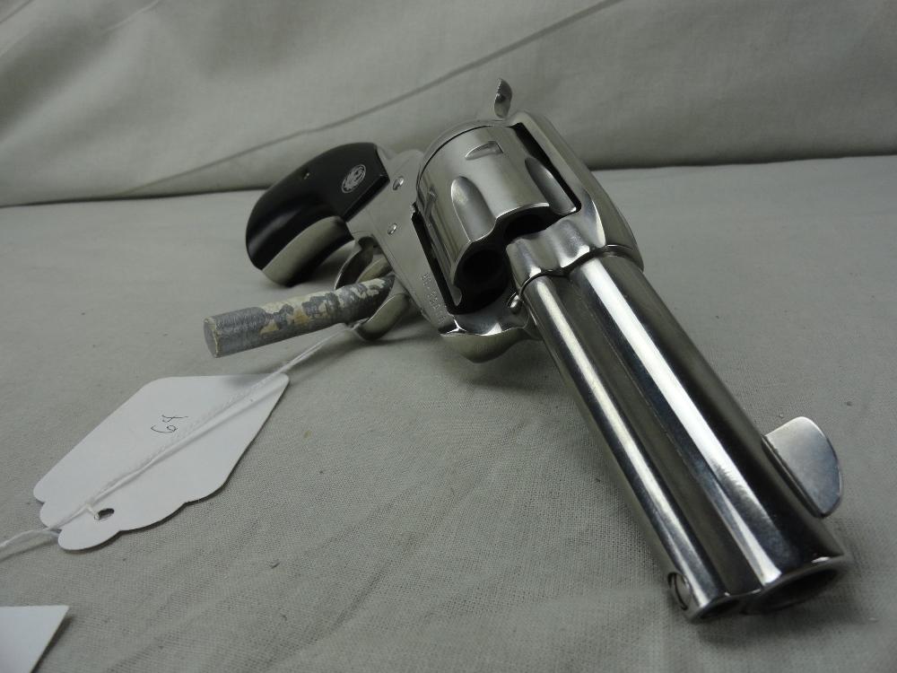 Ruger Vaquero Colt 45 – Stainless Revolver, 3 1/2" Bbl., SN:58-33444 (Handgun)
