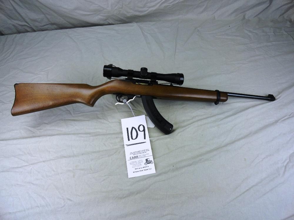 Ruger LG 10/22, 22-Cal. w/Simmons 4x32 Scope, BX25-Mag, SN:82311941