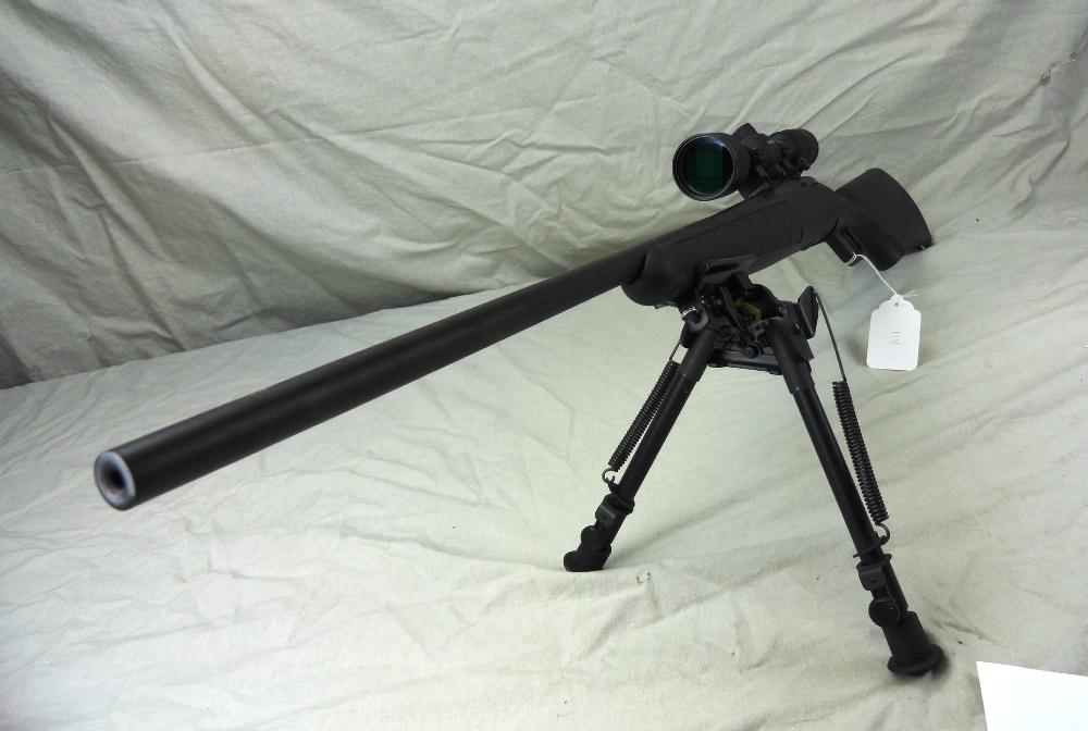 Savage B Mag, 17 Win Super Mag w/Vortex 4-12x40 Scope & Bipod, SN:J538357