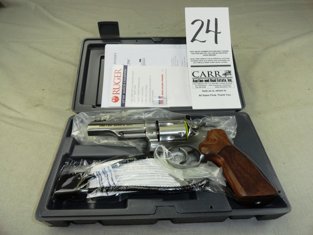 Ruger GP100 Match Champion 10mm Auto, Stainless, M.01775, SN:178-69042, NIB (Handgun)