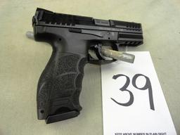 H&K VP9, 9mm, Black, M.M700009-A5, SN:224-163880, NIB (Handgun)