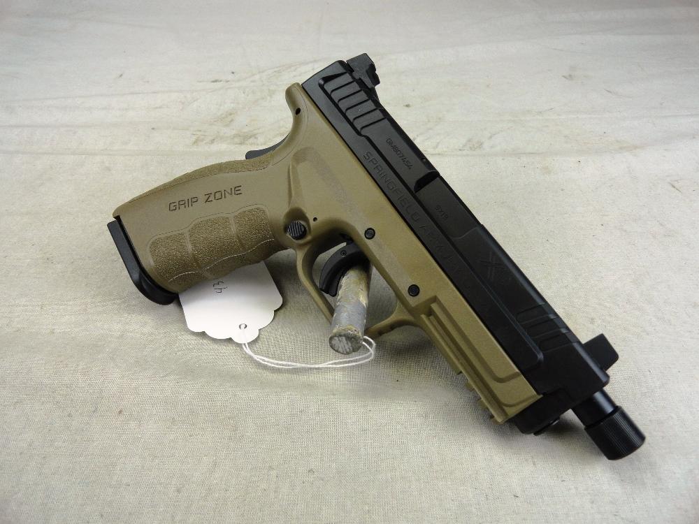 Springfield XD Mod 2, 9mm, Threaded Bbl., FDE M.XDGT9101FDEHC, SN:GM807454, NIB (Handgun)