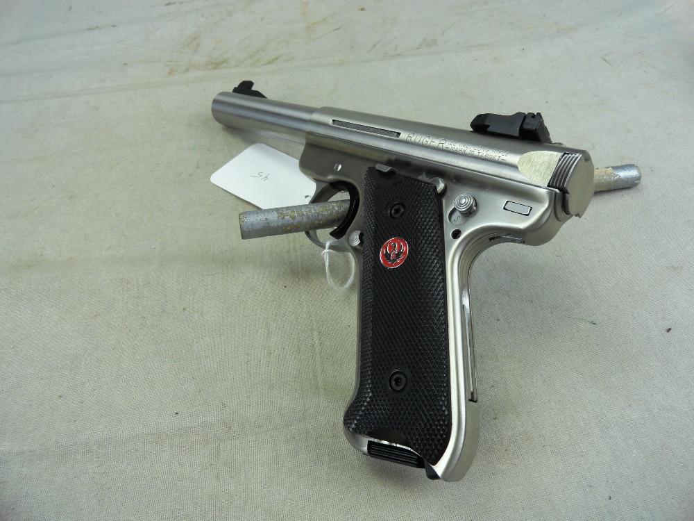 Ruger Mark III Target 22 LR, Stainless M.10103, SN:27514943, NIB (Handgun)