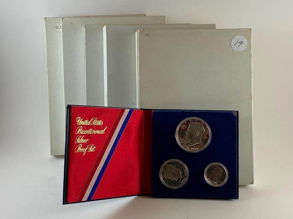 (6) 1976 3-Coin Silver Centennial Sets (x6)