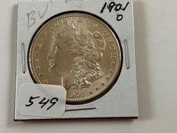 1901O Morgan Silver Dollar UNC