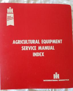 Agricultural Equipment Service Manual Index