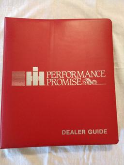 IH Performance Promise Dealers Guide & Inside Cover