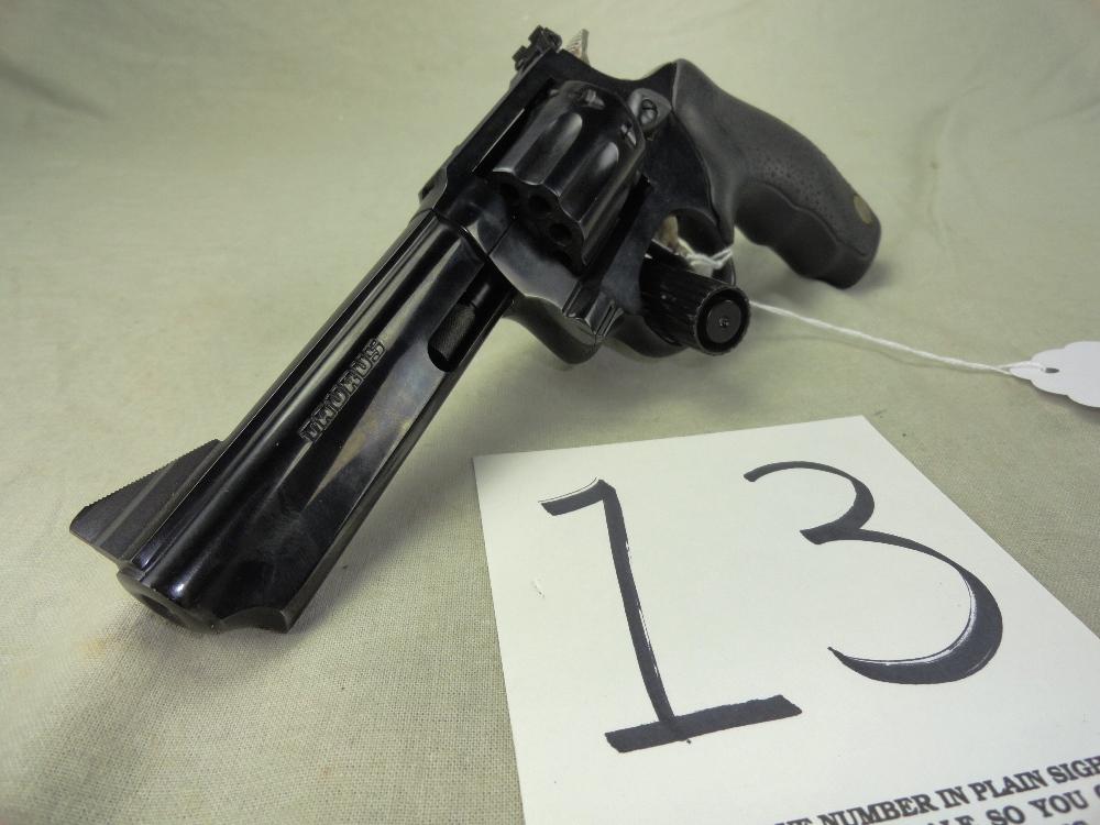 13. Taurus 22-9 Shot Revolver, 22-Cal., SN:AU64534, Blue, 4" Bbl., 9-Shot w/Box (HG)