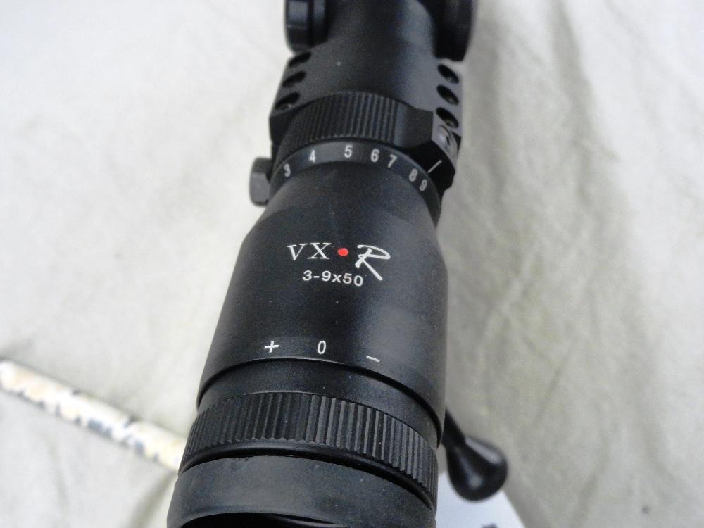 134. Weatherby Vanguard II, Bolt, 243-Cal., SN:VB176858, Syn. Stock, Leupold Fire Dot Scope w/Box