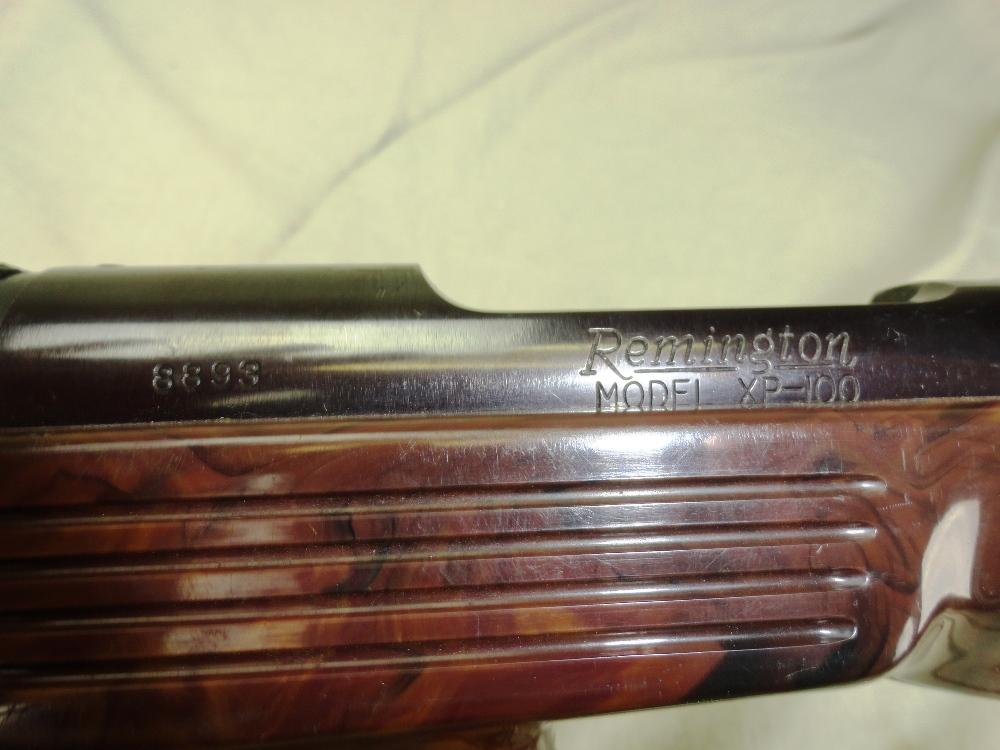 173. Remington Nylon XP100, Bolt, 221-Fireball, SN:8893, Nylon (HG)