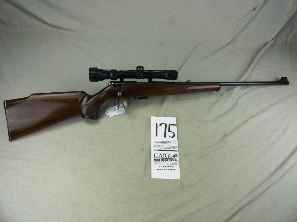 175. Anschutz 164-M Sporter, Bolt, 22 Mag, SN:1049526A w/Scope