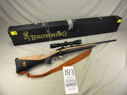 183. Browning X-Bolt, Bolt, 308-Cal., SN:27540zw354, Birch & Black Stock Browning Emblem Leupold VXR