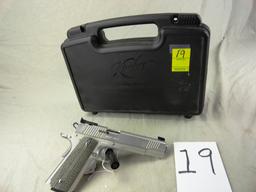 19. Kimber Target Pistol, Auto, 22-Cal., SN:K130382, Satin Alum w/Box (HG)