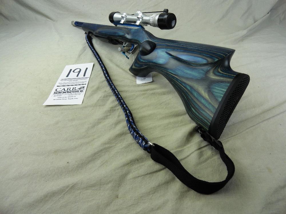 191. Ruger 10/22, Auto, 22-Cal., SN:235-98673, Tactical Solutions Blue Fluted Bbl., Blue Thumbhole L