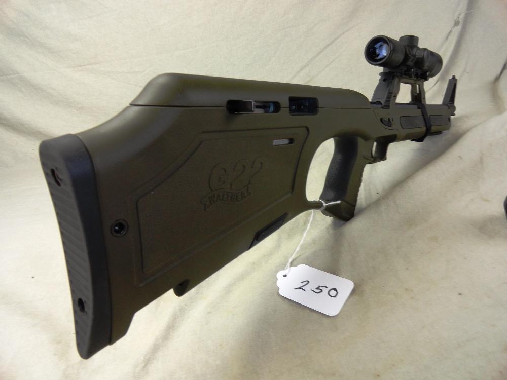 250. Walther G22, Auto, 22-Cal., SN:PW004354, NC Star Scope