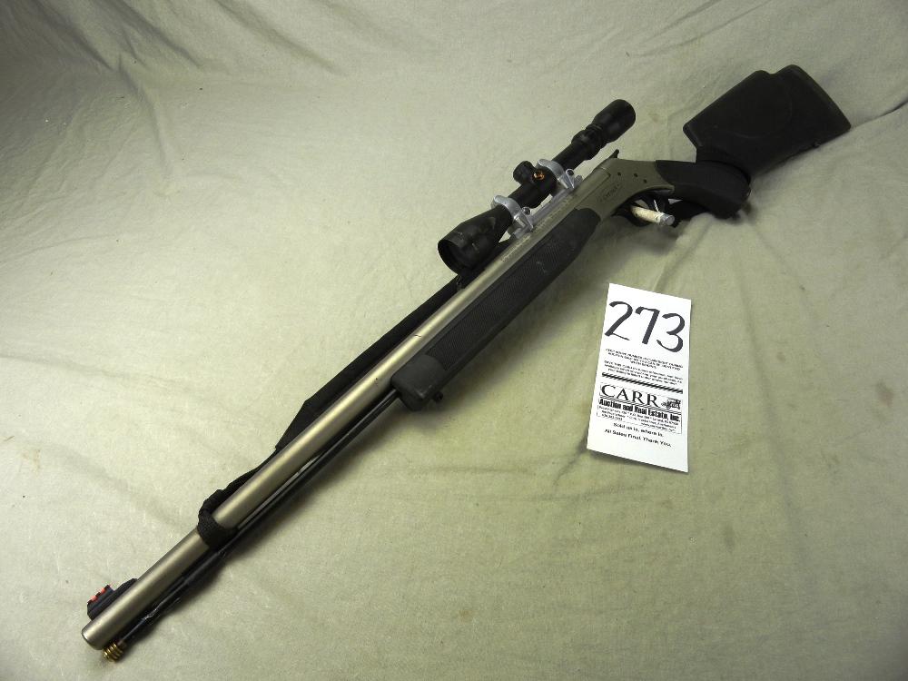 273. CVA Optima, Inline, 50-Cal., SN:61-13-121646-05, Black Powder w/Scope & Box (Exempt)