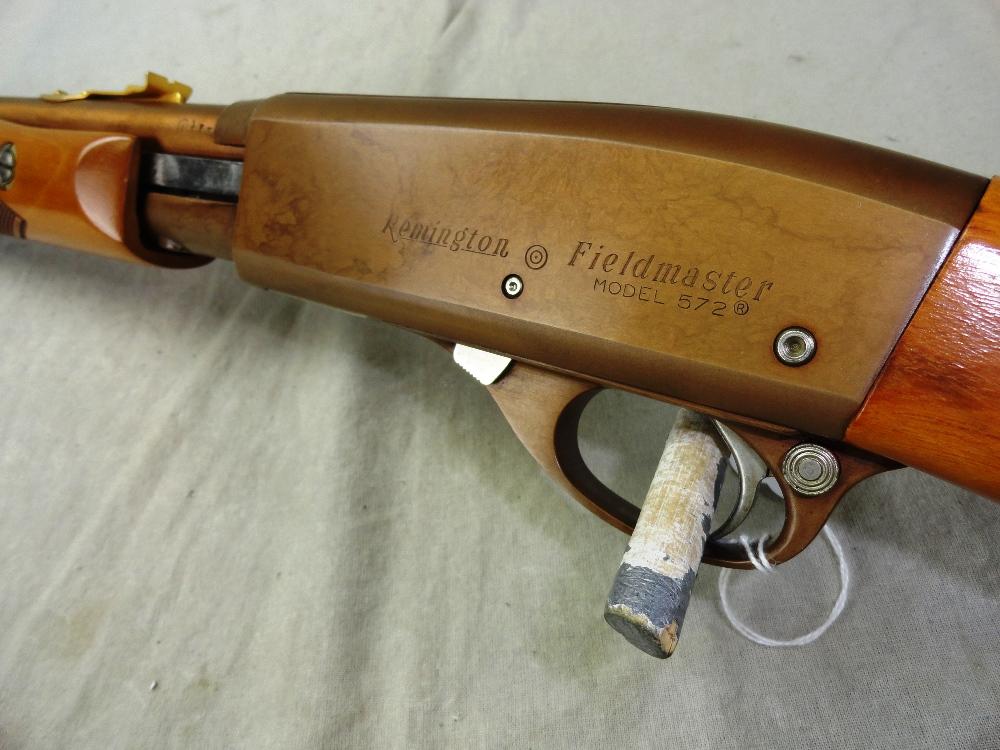 279. Remington 572LW, Pump, 22-Cal., Buckskin Tan, Unfired