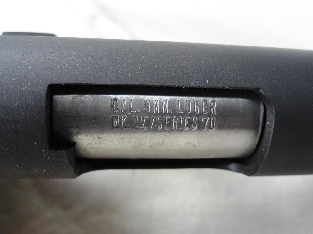 Colt MK IV/Series 70, Gov't Model, 9mm, SN:70L28770 (HG)