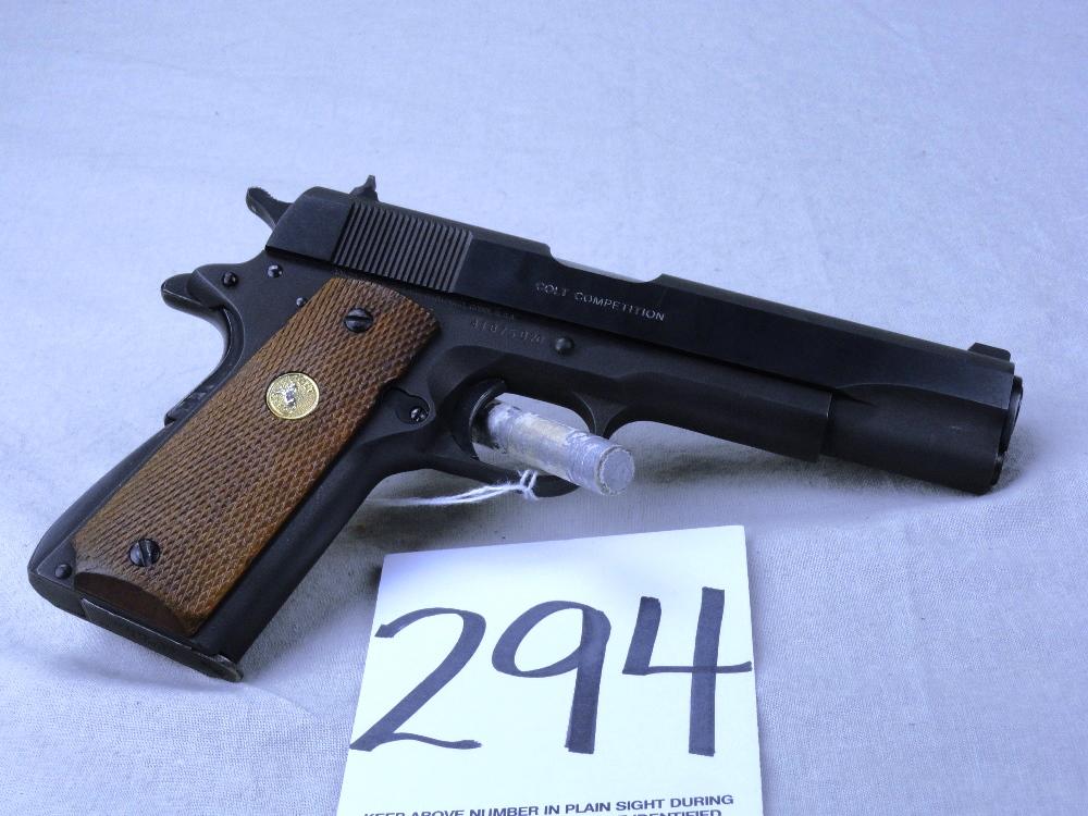 Colt MK IV/Series 70, Gov't Model, 45 Auto, Competition, SN:41875B70 (HG)